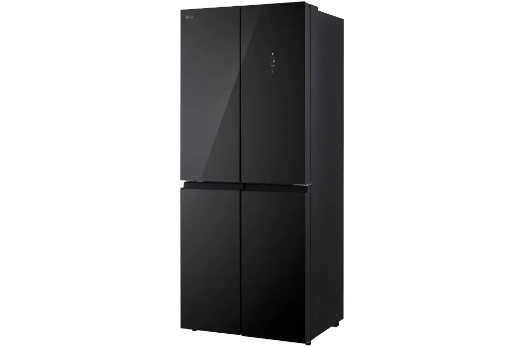 LG 400L Multi-Door Refrigerator Black Glass  GCFB41FPLAM