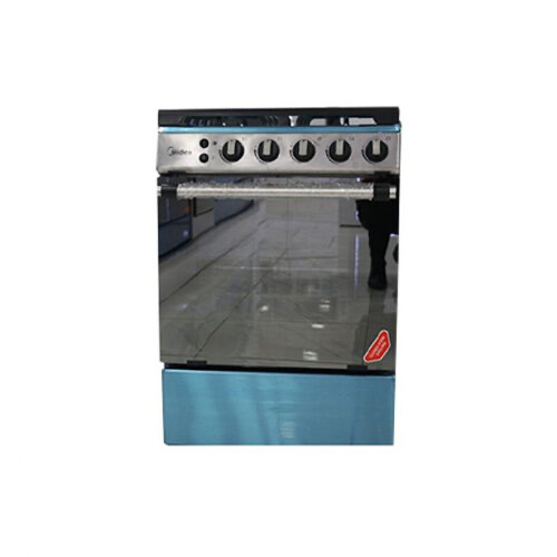 Midea Gas Cooker 4 Burner M_SNIPER60-SILVER
