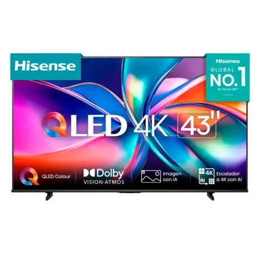 Hisense 43” Smart  Qled Digital Satellite FHD TV 43SMDQLEDTV